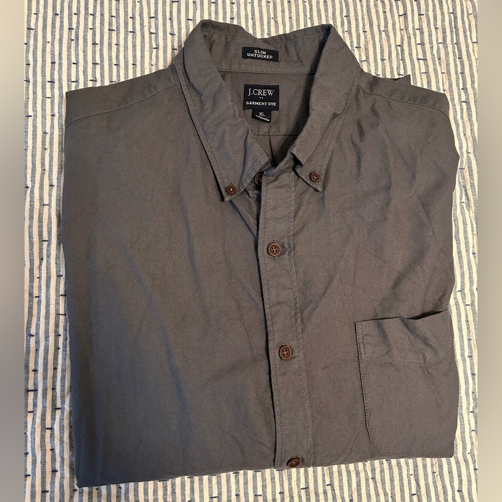 J Crew Long-sleeved Button Down